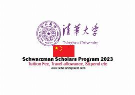 University Beijing China Schwarzman Scholarship 2023/2024
