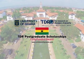 University Of Ghana Postgraduate Scholarships 2023