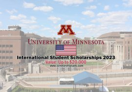University Of Minnesota Scholarships 2023