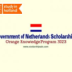 Netherlands Government Scholarships 2023