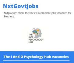 I&O Psychology Hub Recruitment 2023/2024